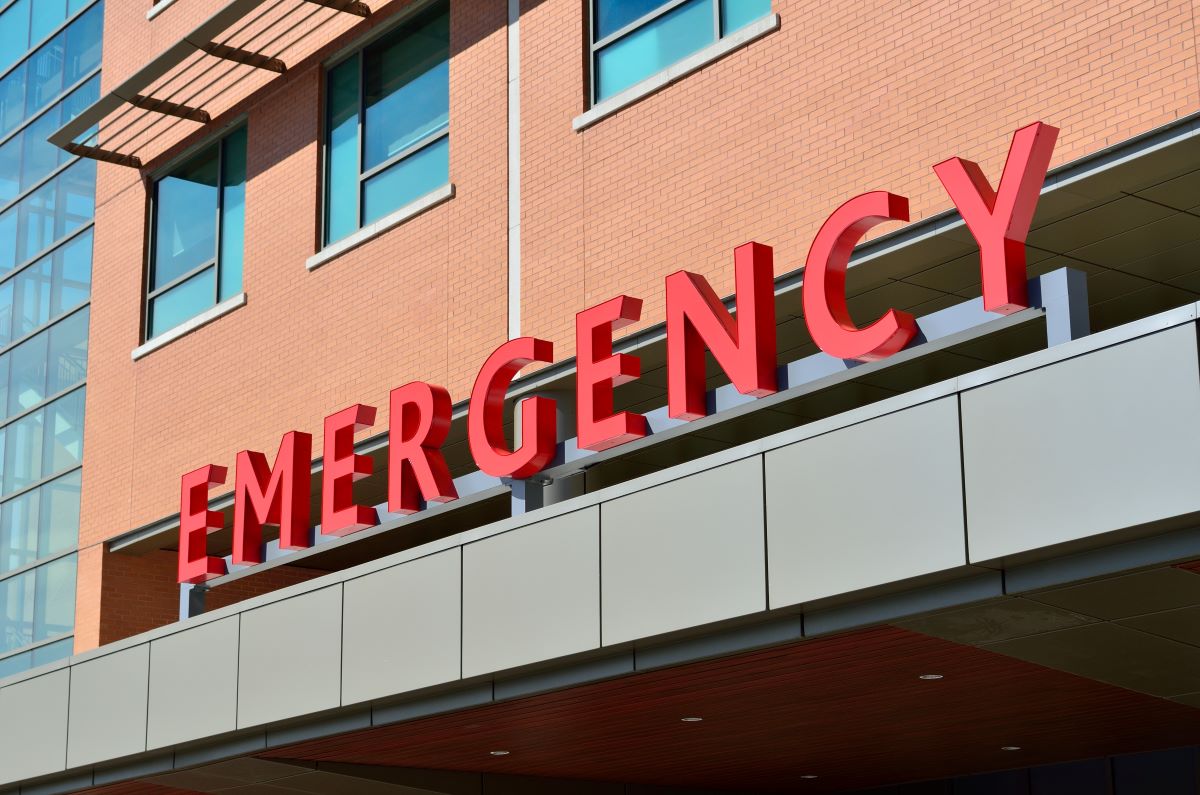emergency sign hospital