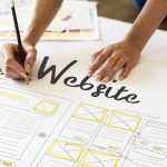 website wireframes