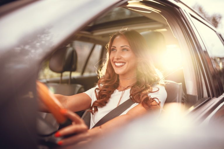 driving on the road