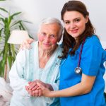 caregiver for senior patient