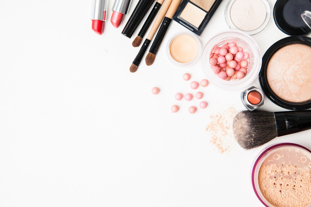 Cosmetics products from one brand