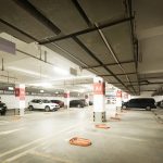 A basement Parking Lot
