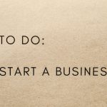 start a business